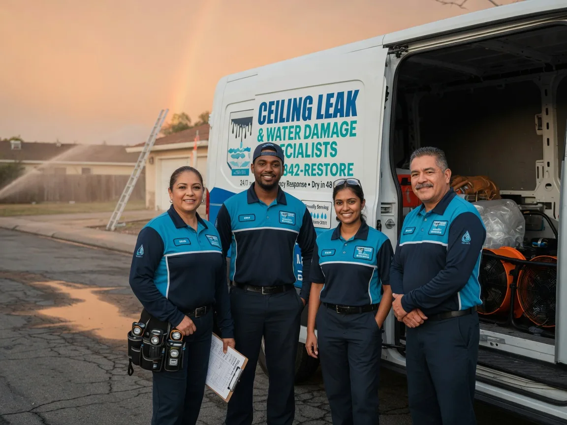 Ceiling Leak Cleanup company in Saint Ignace, MI
